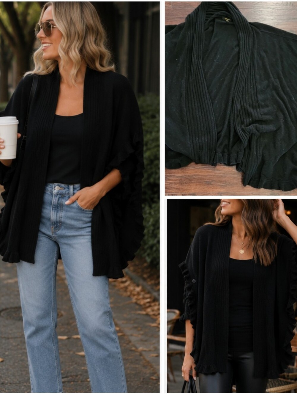 CUPIO OPEN BUTTERFLY CARDIGAN 🦋